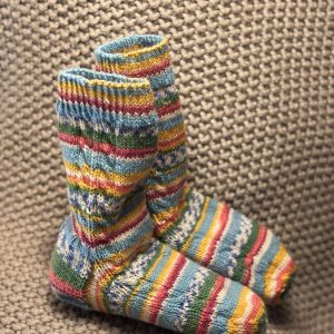 Socke „Bunte Landlust 1.1“
