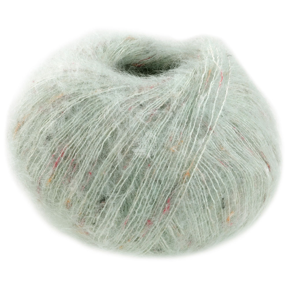 Natural Superkid Tweed Lacegarn Mint