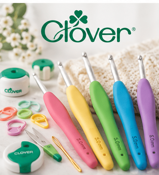 Clover Häkelnadeln und Handarbeitszubehör